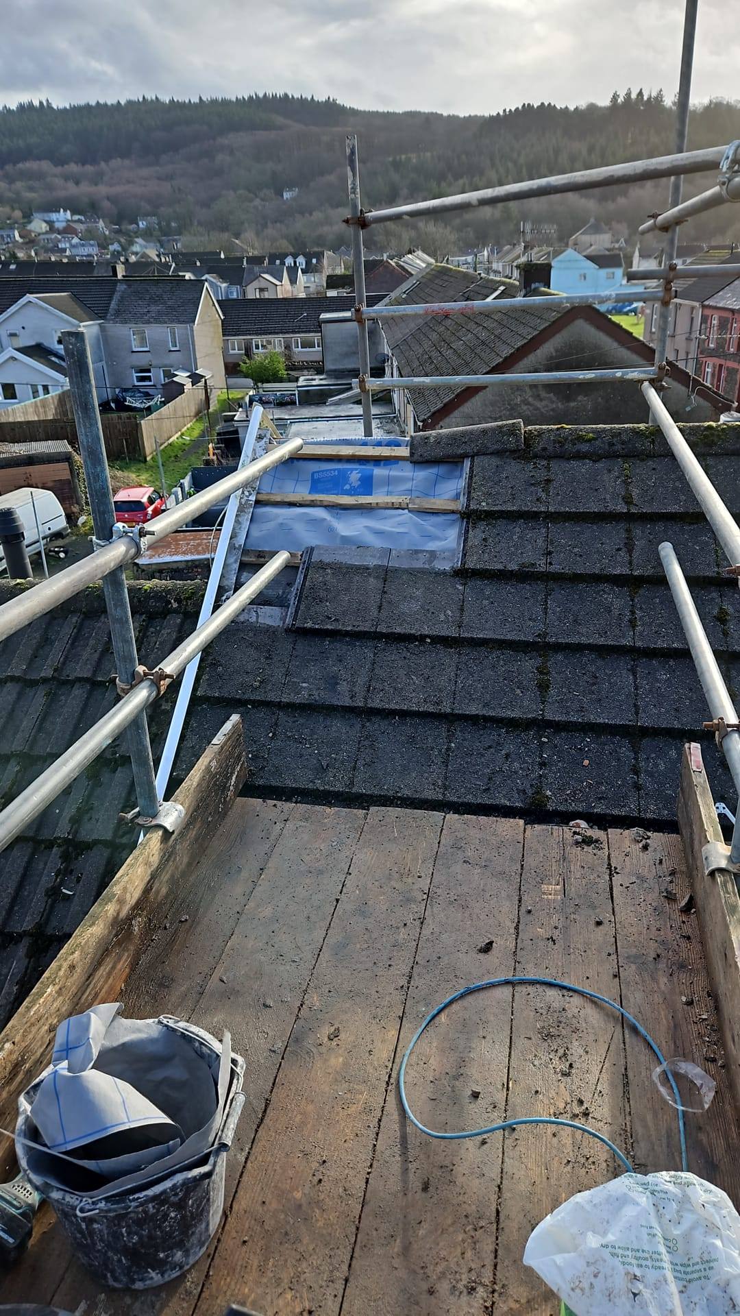 Chimney removal and make good